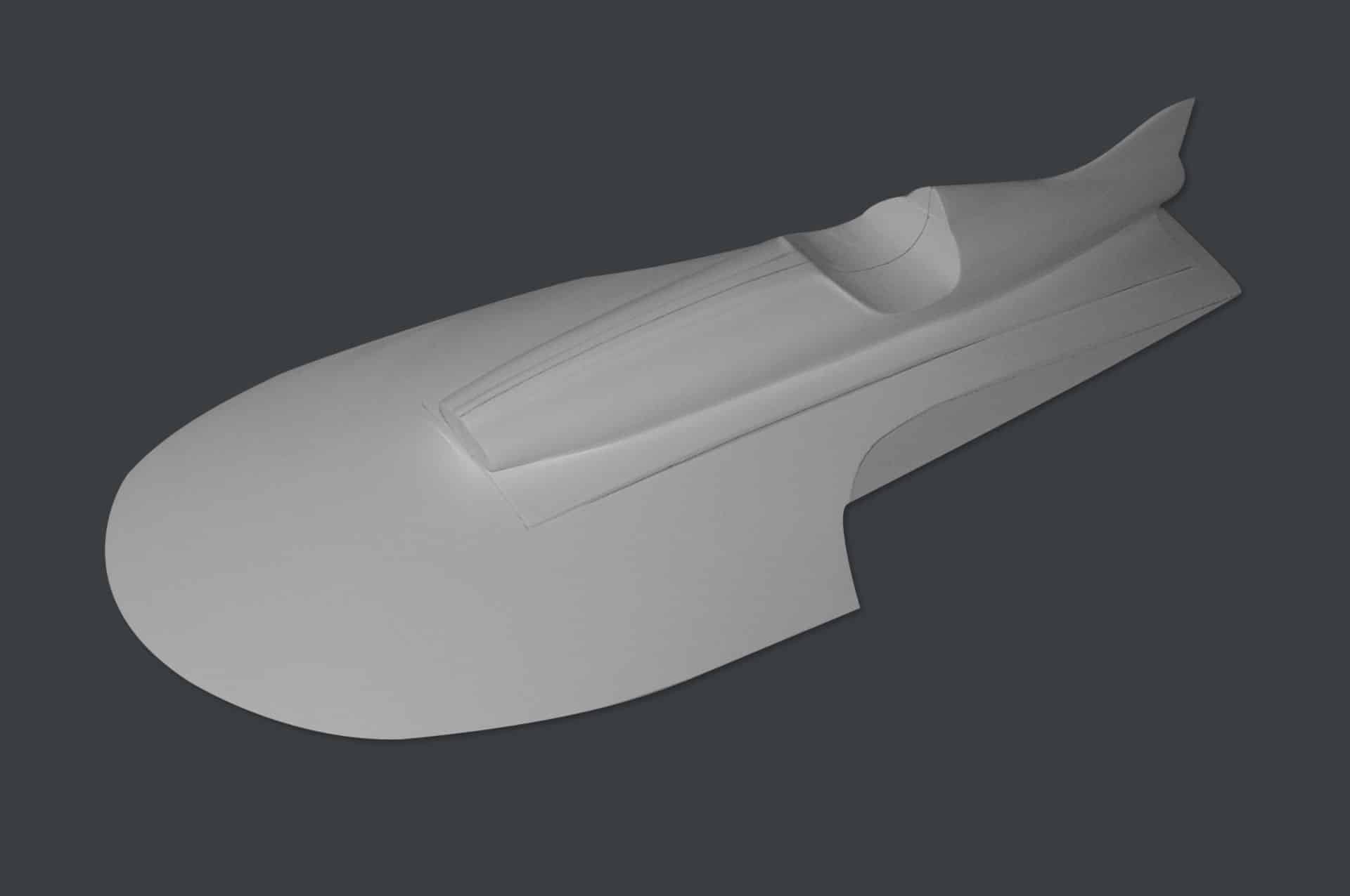 mhz-powerboats Cobra Rundnase 1150mm raceboot. Licht aan begonnen