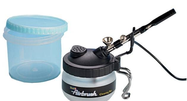 Revell airbrush cleaning set (afvalpot en houder)