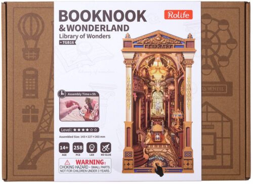 Robotime Book Nook Library of Wonders TGB16