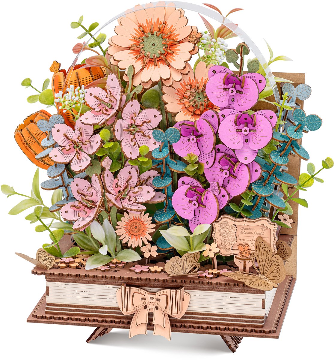 Robotime Wooden Blooming Book TW04H