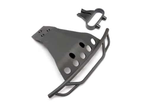 traxxas 6835X Bumper, front/ bumper mount, for Leds