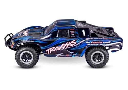 Traxxas 68386-4 blauw Slash 4x4 VXL clipless