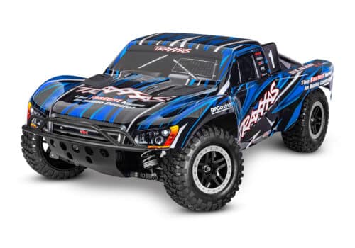 Traxxas 68386-4 blauw Slash 4x4 VXL clipless
