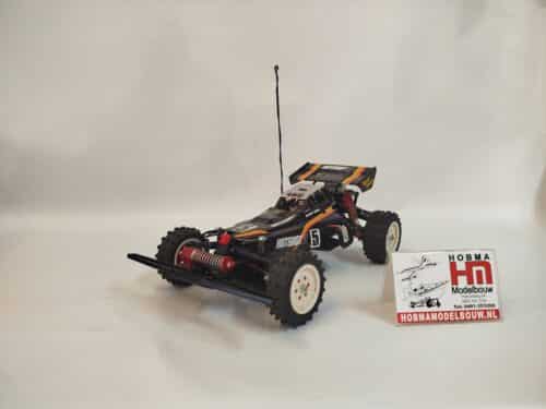 Tweedehands Tamiya 58062 Hot shot II met doos en toebehoren