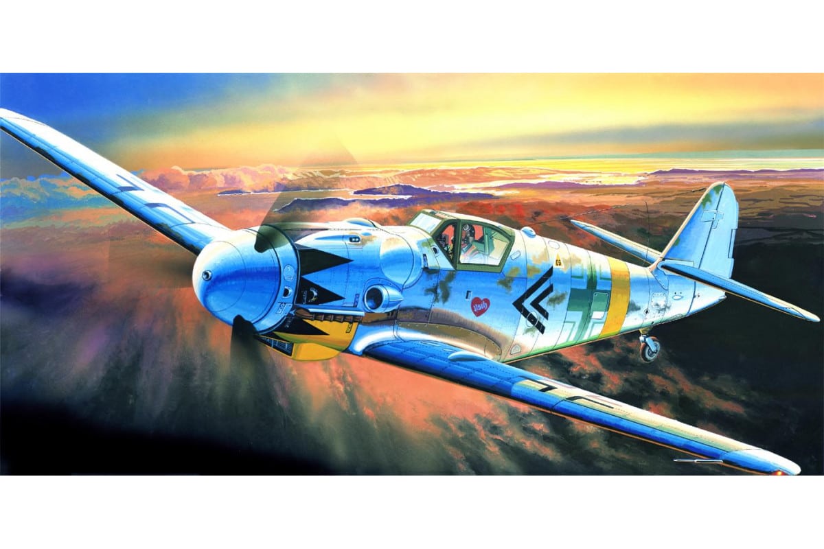 Academy 12454 Messerschmitt BF109G-14