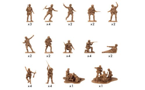 Airfix 00717V WWII Russian Infantry Vintage Classics