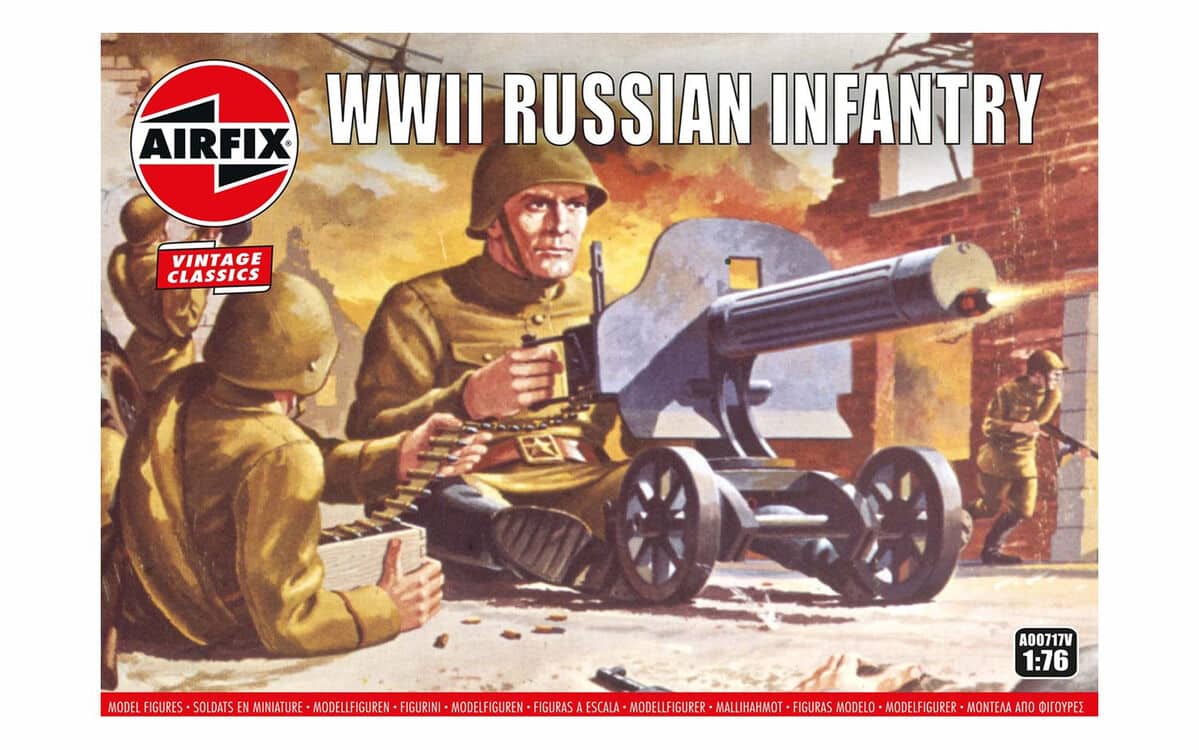 Airfix 00717V WWII Russian Infantry Vintage Classics