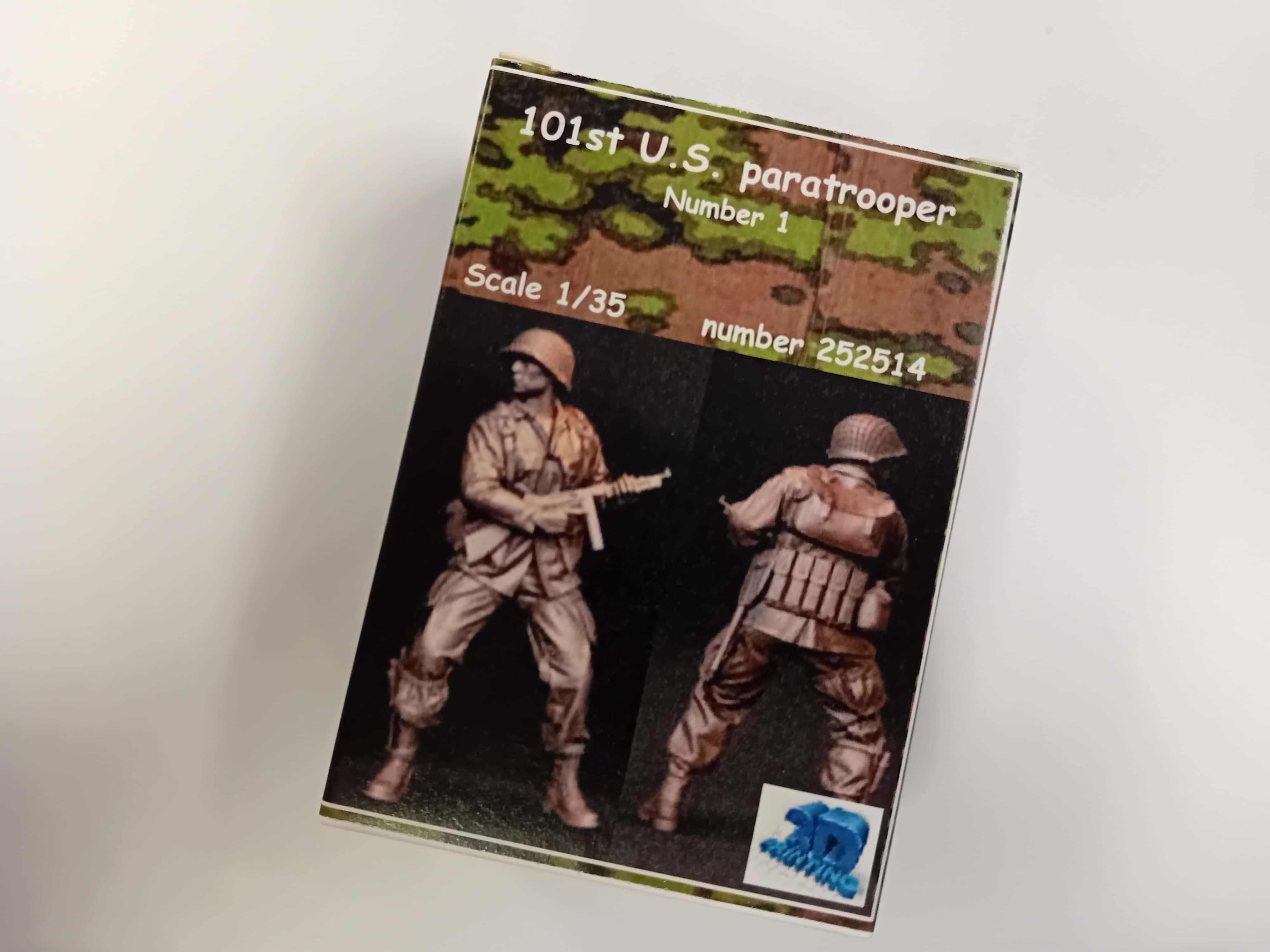 Frontline scale models 252514 101st US paratrooper nr. 1