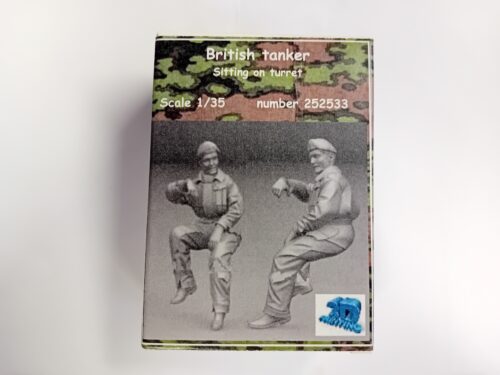 Frontline scale models 252533 British tanker sitting on turret