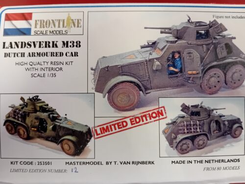 Frontline scale models 253501 Landsverk m38 with interior