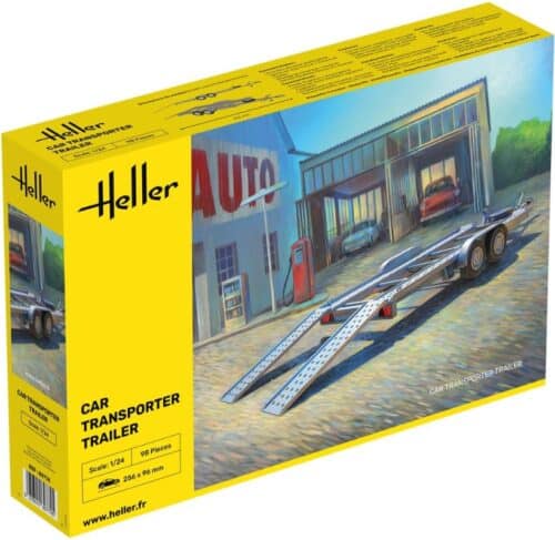 Heller 80774 Auto Transport Trailer