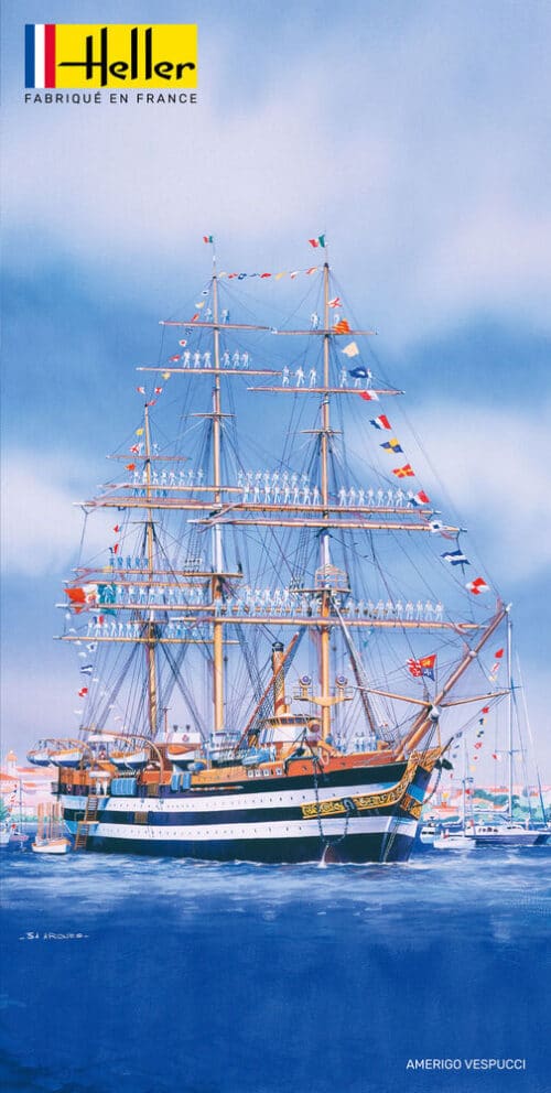 Heller 80807 Amerigo vespucci 1:150