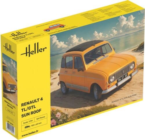 Heller 82704 Renault 4L TL GTL Sun Roof