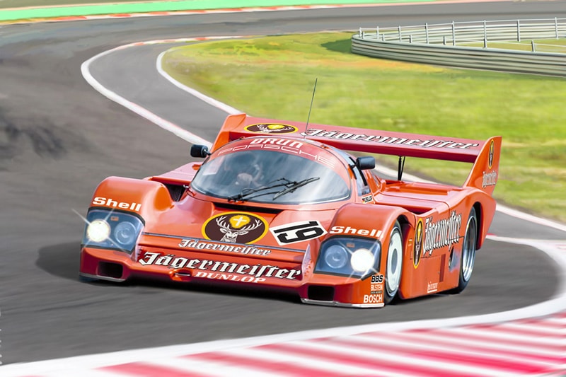 Italeri 3678 Porsche 956 Jägermeister