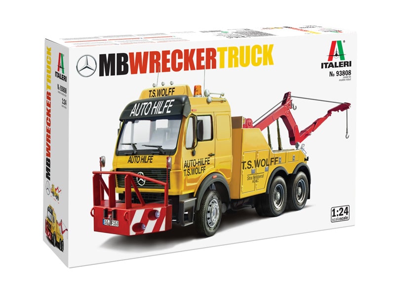 Italeri 93808 Mercedes-Benz wrecker truck
