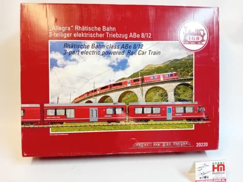 LGB 20220 RhB Class ABe 8/12 "Allegra" licht gebruikt
