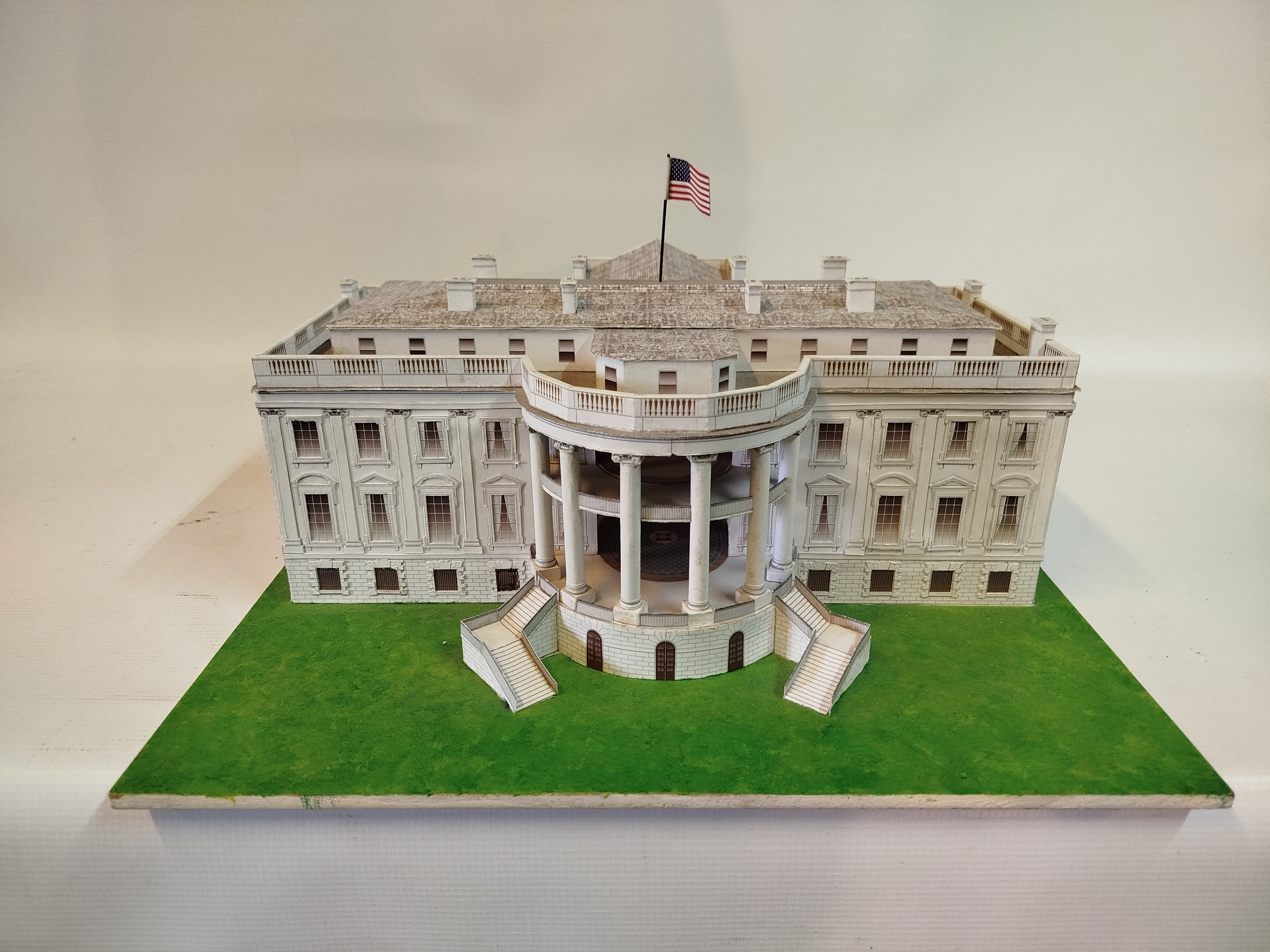 Maquette van het Amerikaanse witte huis