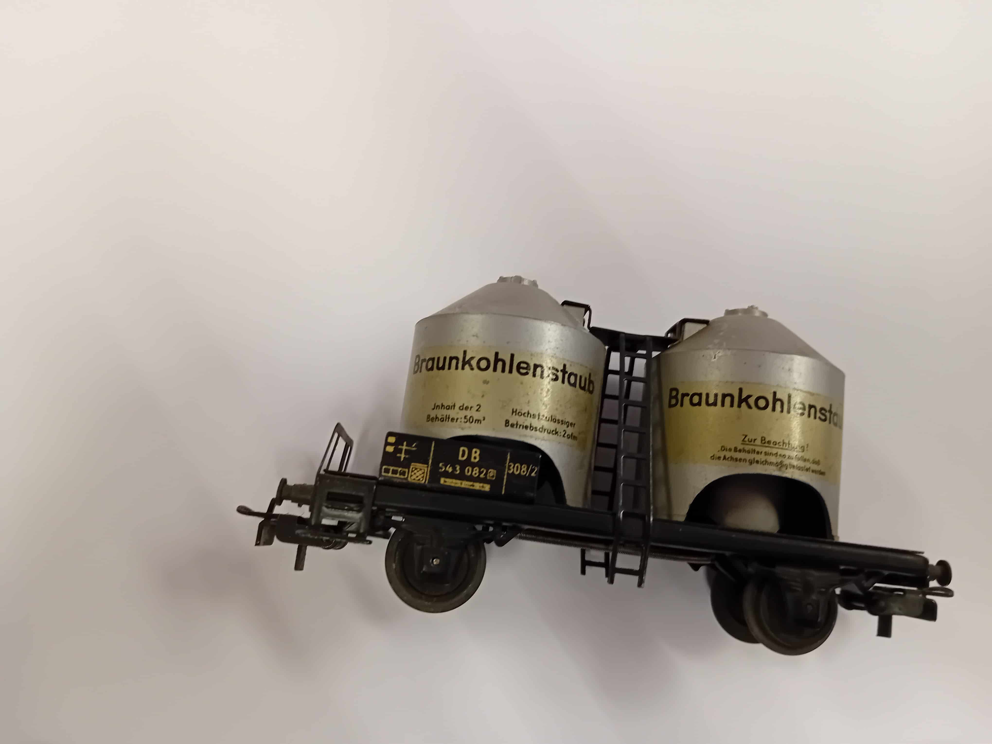 Marklin 4511 H0 Silowagen 'Braunkohlenstaub' van de DB