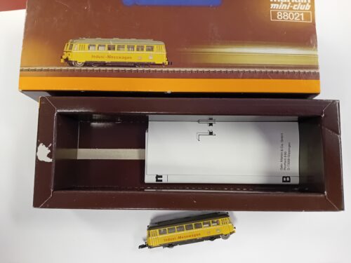 Marklin 88021 Railreinigingstreinstel als Indusi-meetwagen