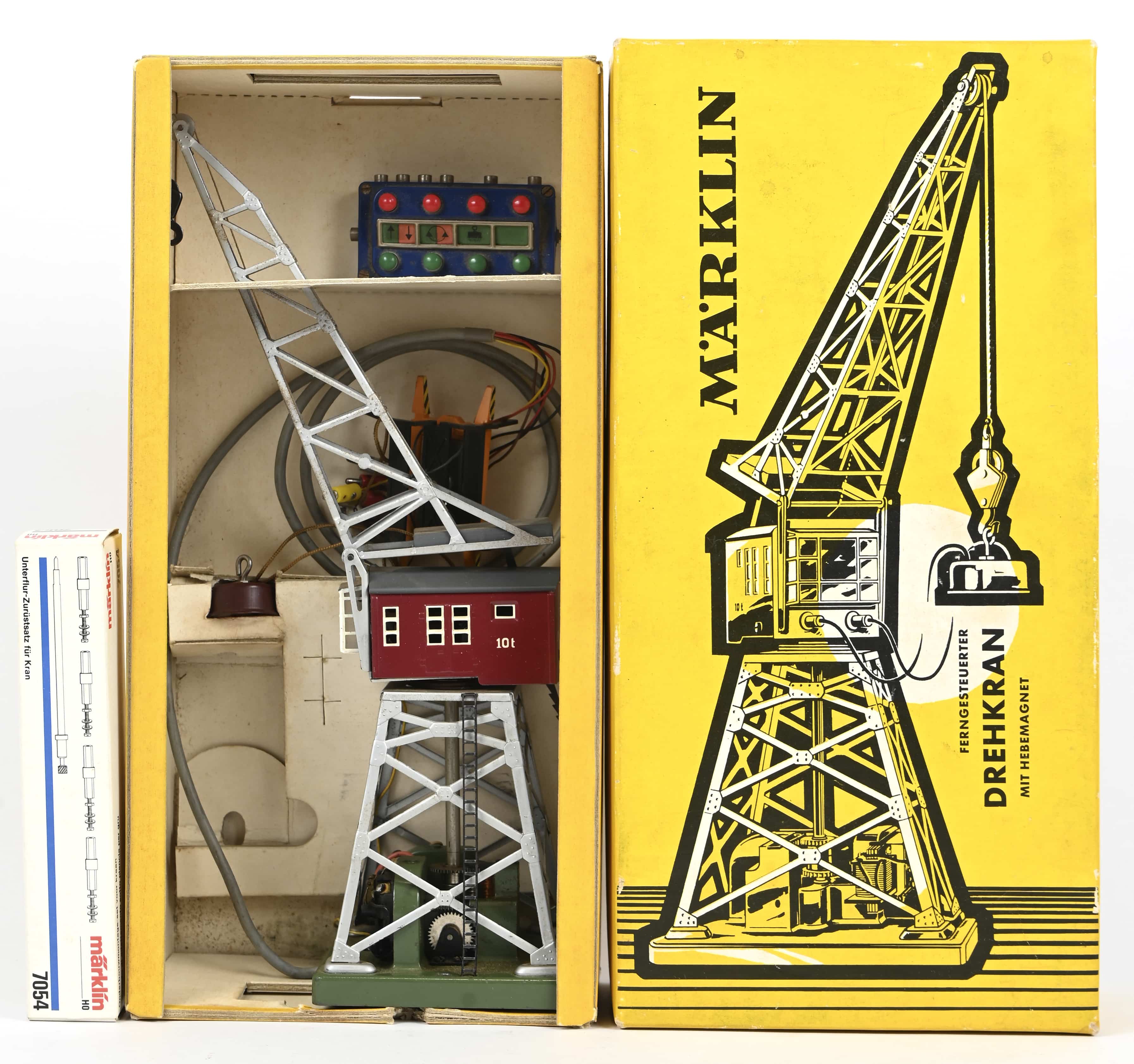 Marklin H0 7051 V02 Elektrische kraan met magneet