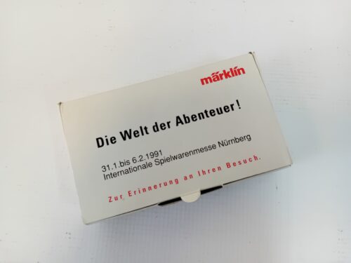Marklin Special Model Toy Fair 1991 Nurnberg containerwagen met originele verpakking