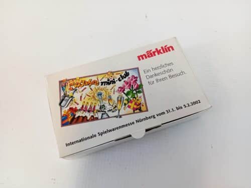 Marklin Special Model Toy Fair 2002 Nurnberg containerwagen met originele verpakking