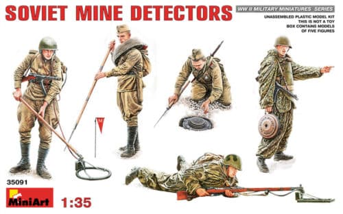 MiniArt 35091 Sovjet mine detectors