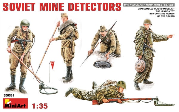 MiniArt 35091 Sovjet mine detectors