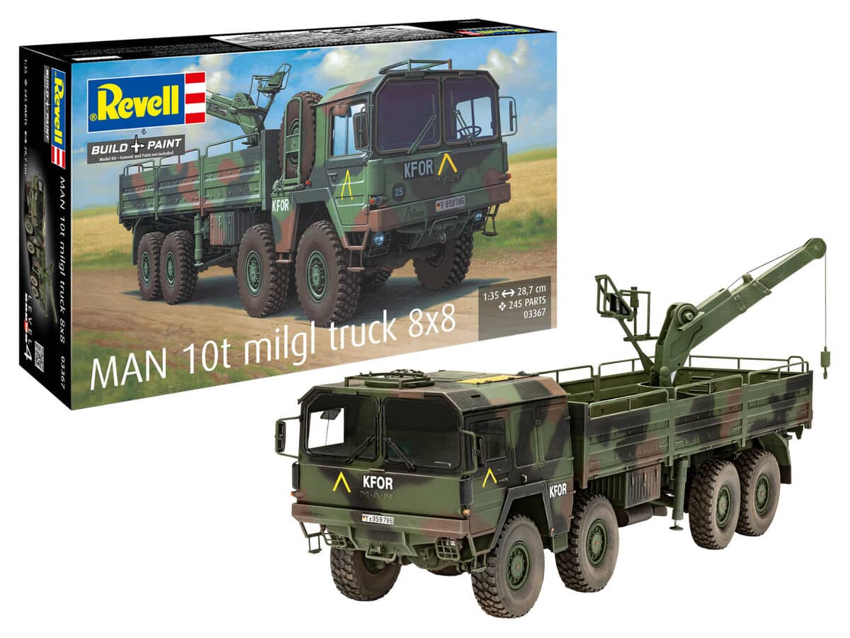 Revell 03367 MAN 10t milgl truck 8x8