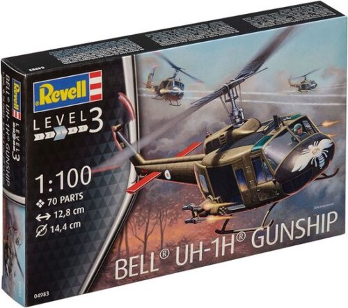 Revell 04983 Bell UH 1H Gunship