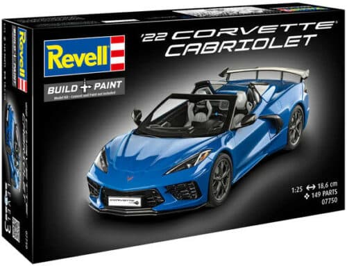 REVELL 07750 '22 Corvette Cabriolet