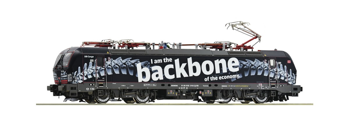 Roco 70315 Electrische locomotief DB Cargo locomotive in "Backbone" design van de DB