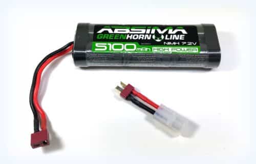 Absima 4100013 7.2V 5100 NiMh deans en Tamiya stekker
