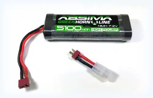 Absima 4100013 7.2V 5100 NiMh deans en Tamiya stekker