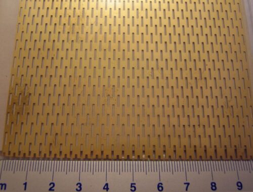 AERONAUT 5736 04 vloerplaat messing 10 X 25 cm 1 st