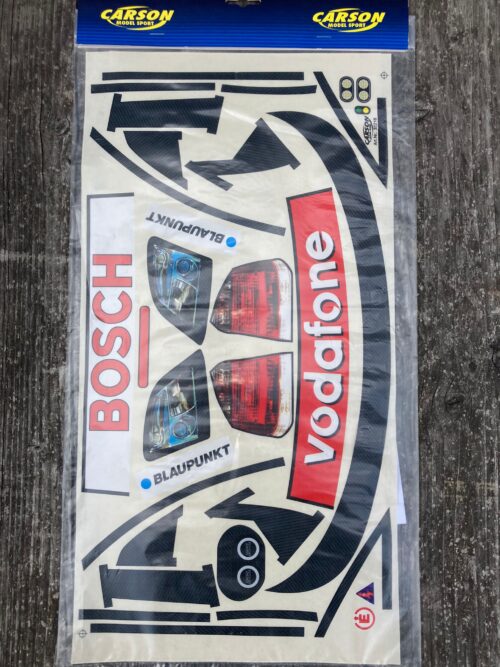 Carson 32216 Sticker set Opel Vectra GTS V8 1:5