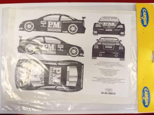Carson 69015 Stickers PM Magazin Opel 1/10