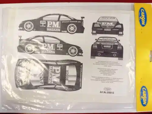 Carson 69015 Stickers PM Magazin Opel 1/10
