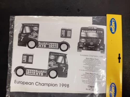 Carson 69028 Stickerset Esso race truck 1:10