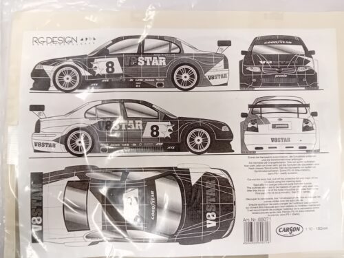 Carson 69071 stickerset V8 Star 1:10