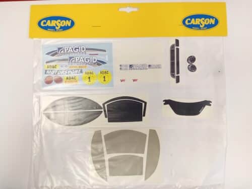 Carson 69157 Stickerset Beetle 1:24 en afplak ramen
