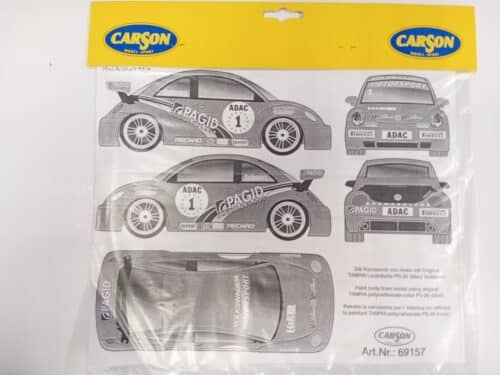 Carson 69157 Stickerset Beetle 1:24 en afplak ramen