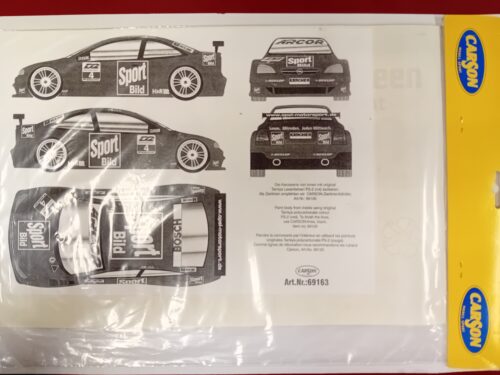 Carson 69163 Stickerset 1:10 Opel Sportbild