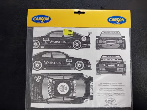 Carson 69169 Stickerset Speedy Mercedes Warsteiner DTM 1:24