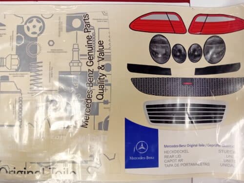 Carson 69174 Stickerset Mercedes-Benz 1:10