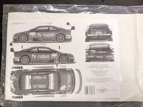 Carson 69188 stickerset Opel Astra V8 TV Today Winkelhock No.8 DTM 2002