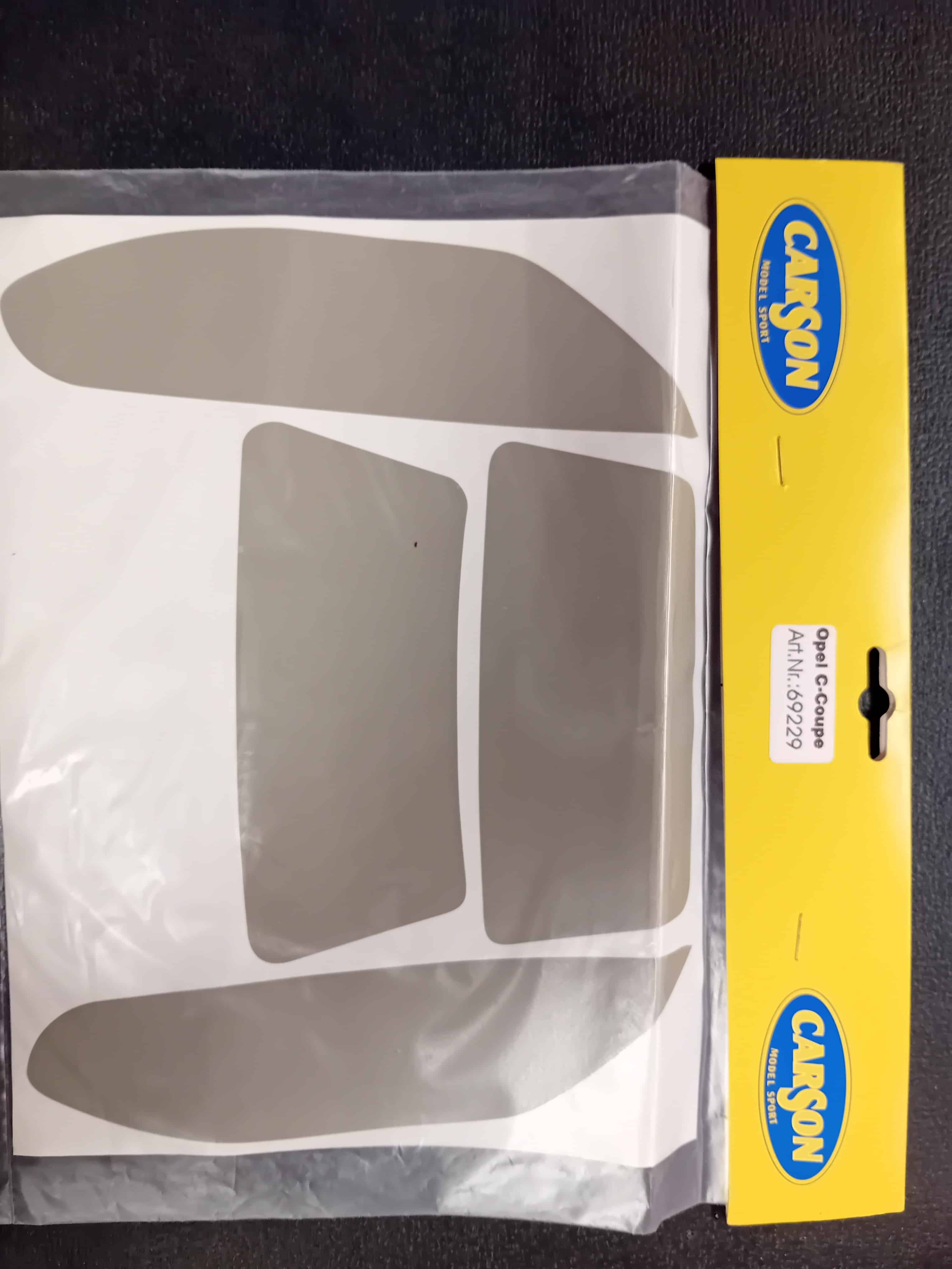 Carson 69229 Afplakset ramen Opel C-coupe