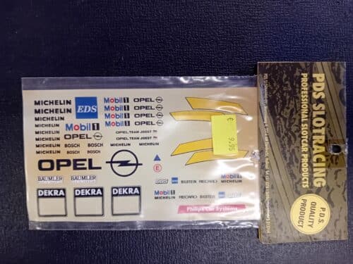 dmc decals 240023 Opel Calibra team Joest DTM 1993