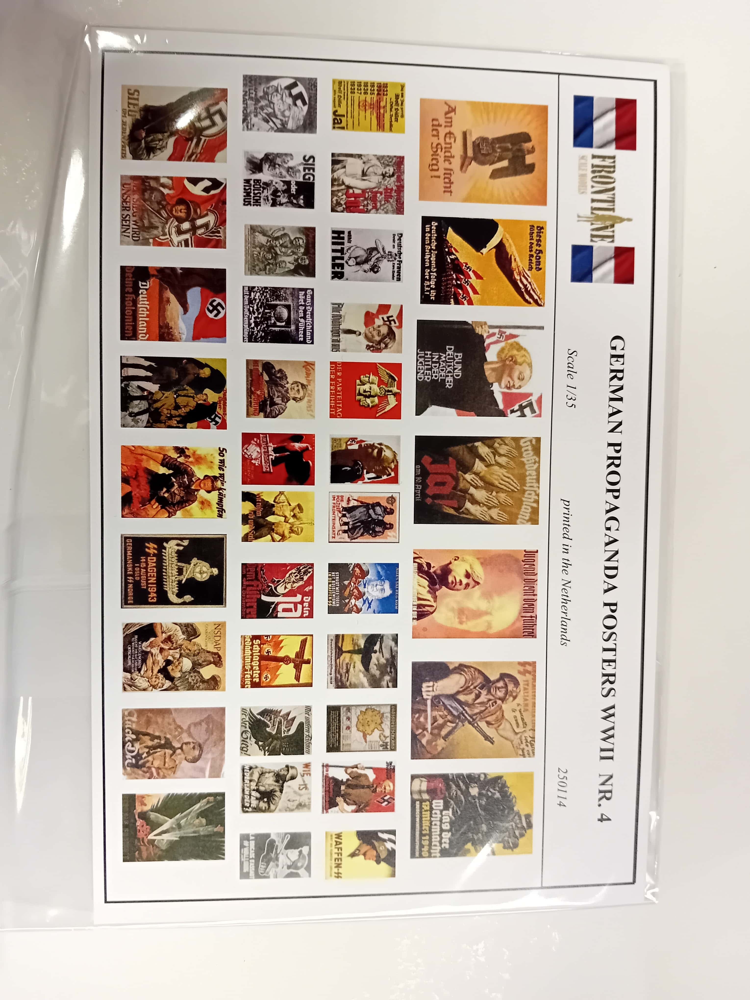 Frontline scale models 250114 German propaganda posters WWII nr 4