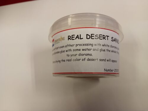 Frontline scale models 250251 real dessert sand